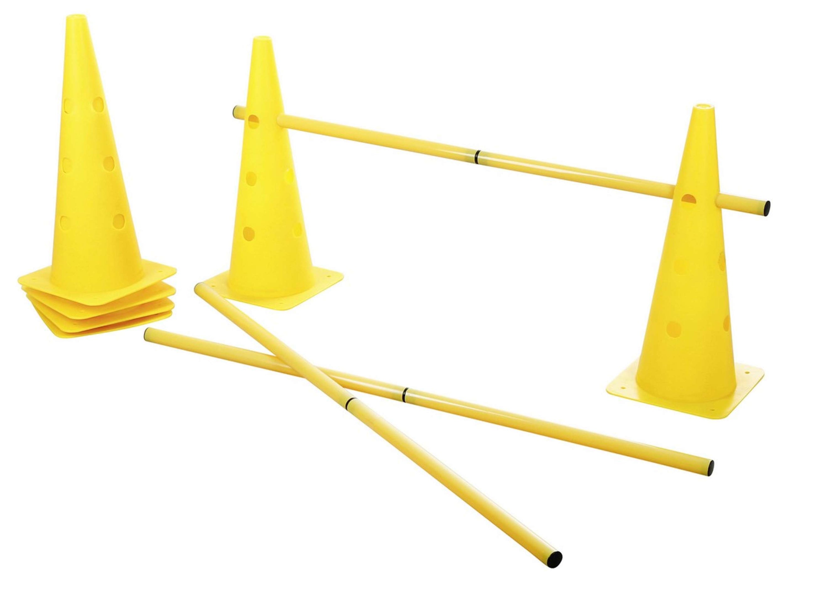 Kerbl Agility Pylon Set 3 Opstakels Rood/Geel Kerbl Agility Pylon Set 3 Opstakels Rood/Geel