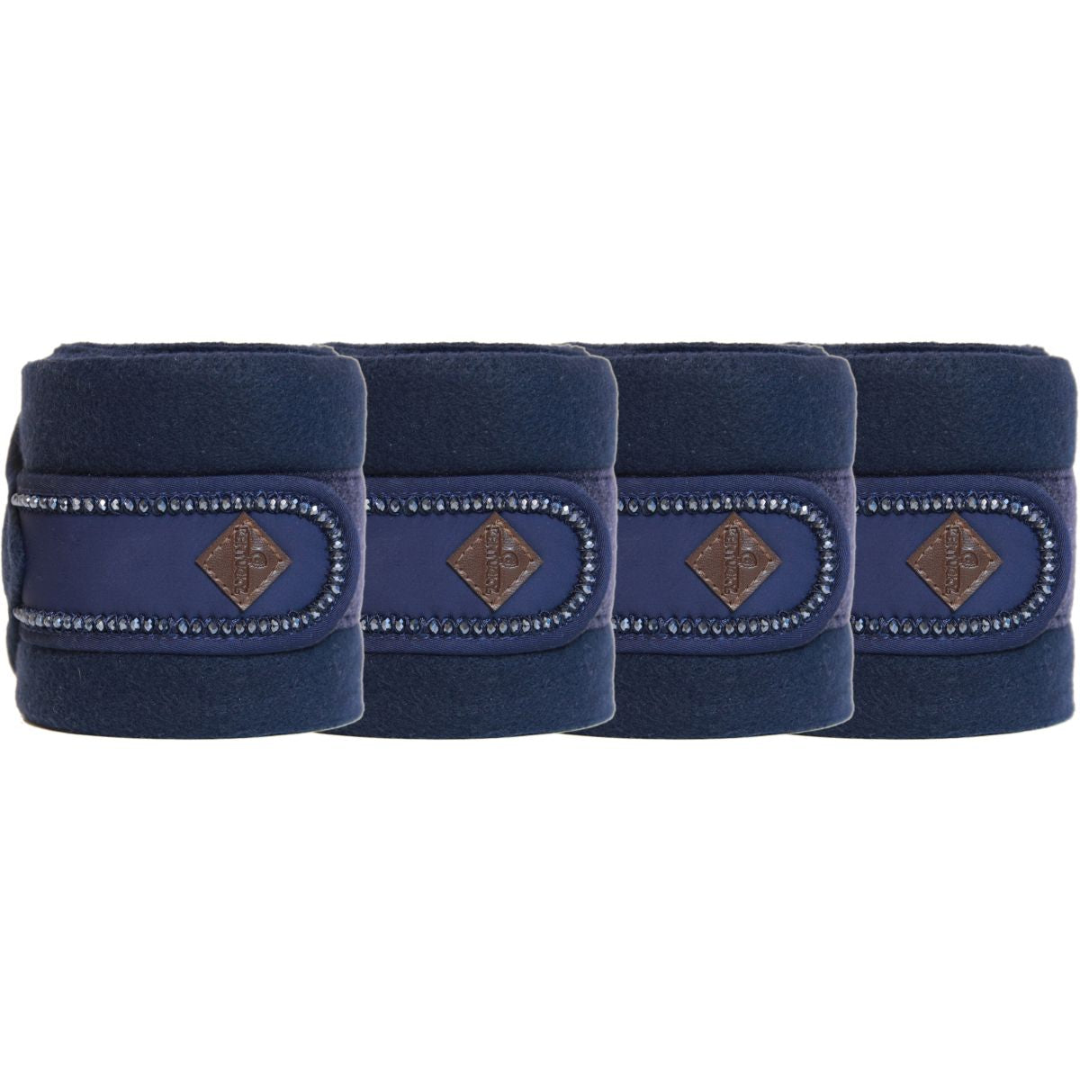 Kentucky Bandages Polar Fleece Pearls Blauw