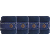 Kentucky Bandages Polar Fleece Pearls Blauw