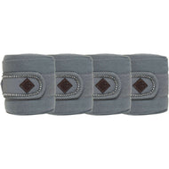Kentucky Bandages Polar Fleece Pearls Grijs