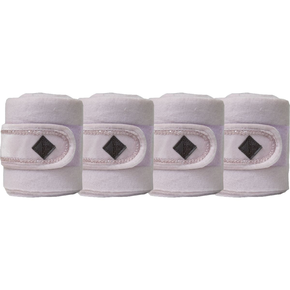 Kentucky Bandages Polar Fleece Velvet Pearls Soft Rose