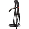 Kieffer hoofdstel Ultrasoft Sue Met Kristallen Zwart/Wit