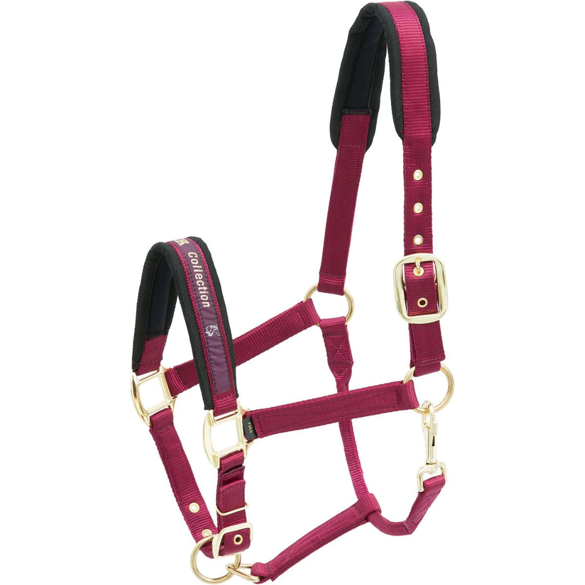 Kieffer Halster Nylon Burgundy