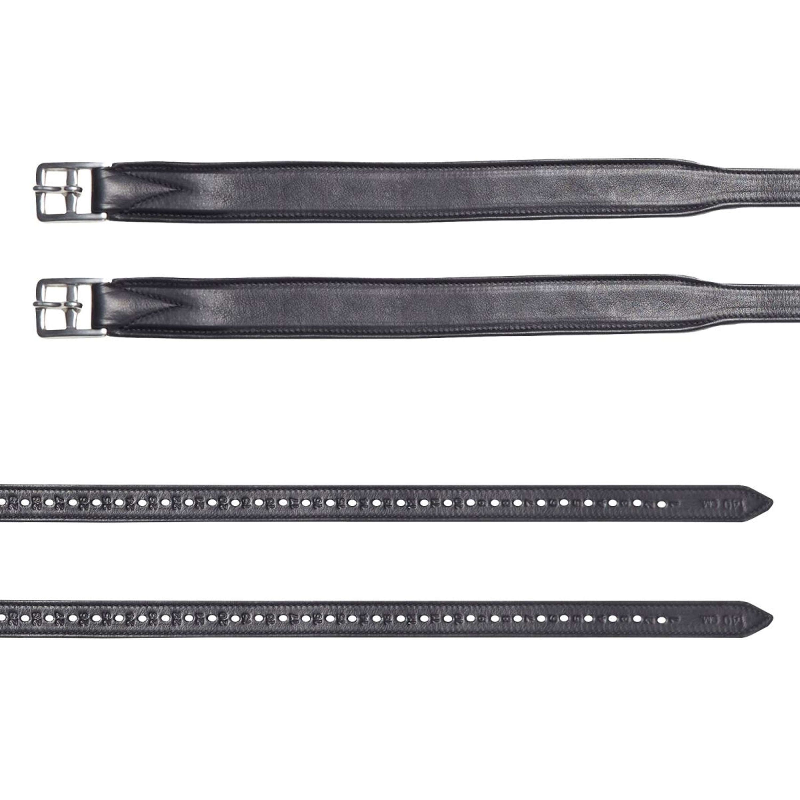 Kieffer Stijgbeugelriemen Utrasoft Zwart Kieffer Stijgbeugelriemen Utrasoft Zwart