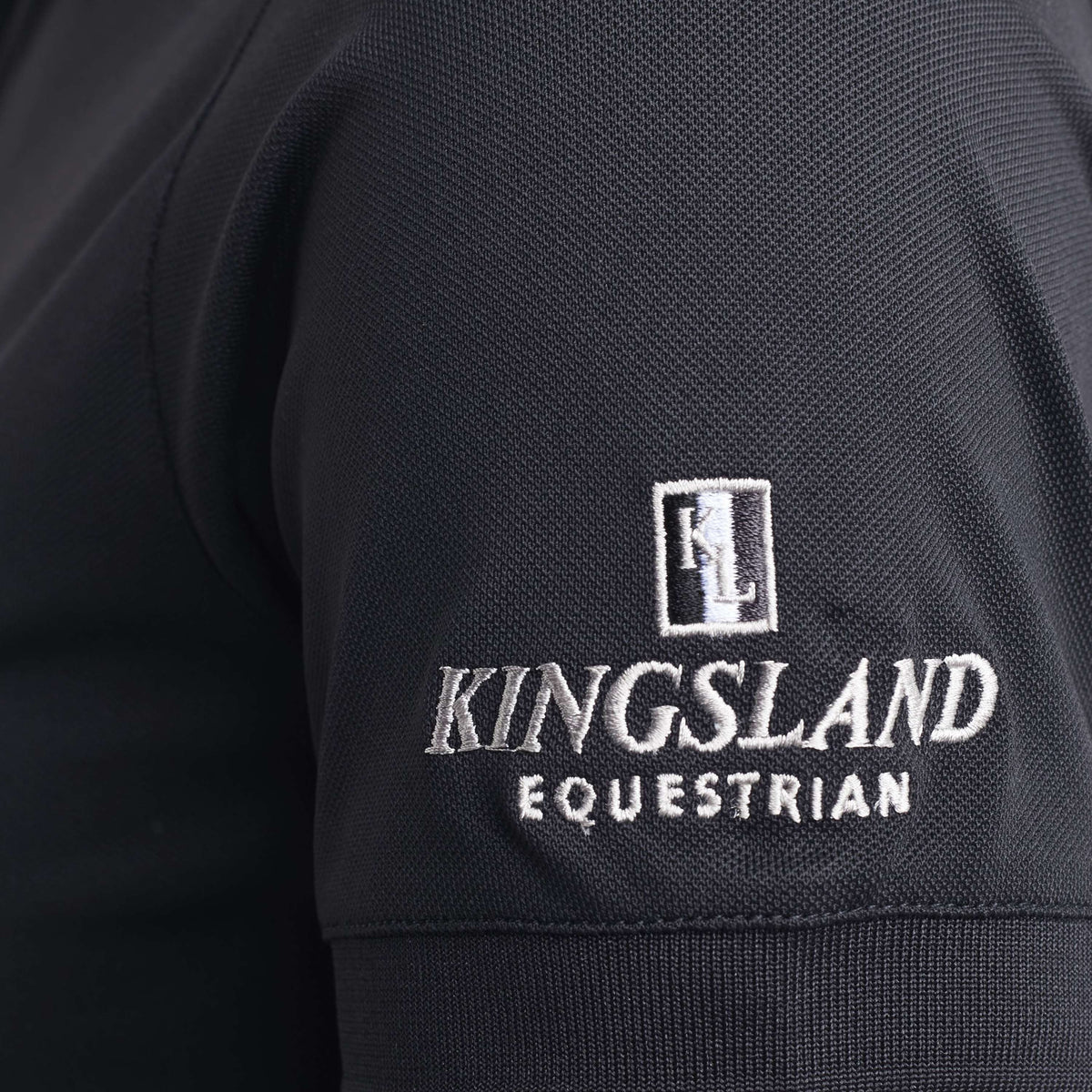 Kingsland Polo Shirt Classic Dames Zwart