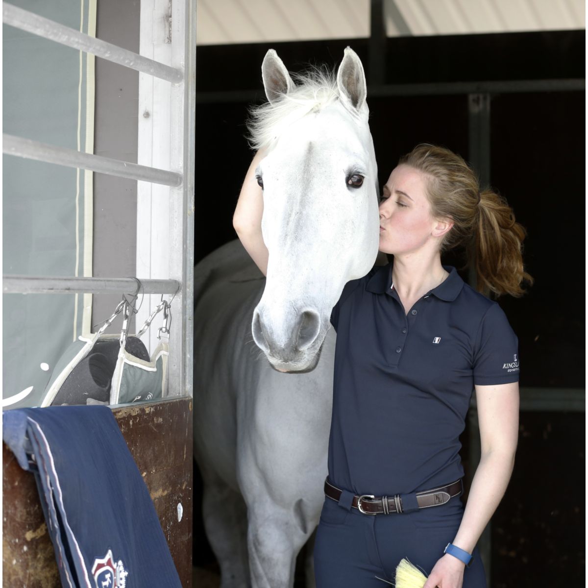 Kingsland Polo Shirt Classic Dames Navy