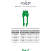 Kingsland Rijlegging Kemmie F-Tec2 Full-Grip Meiden Wit