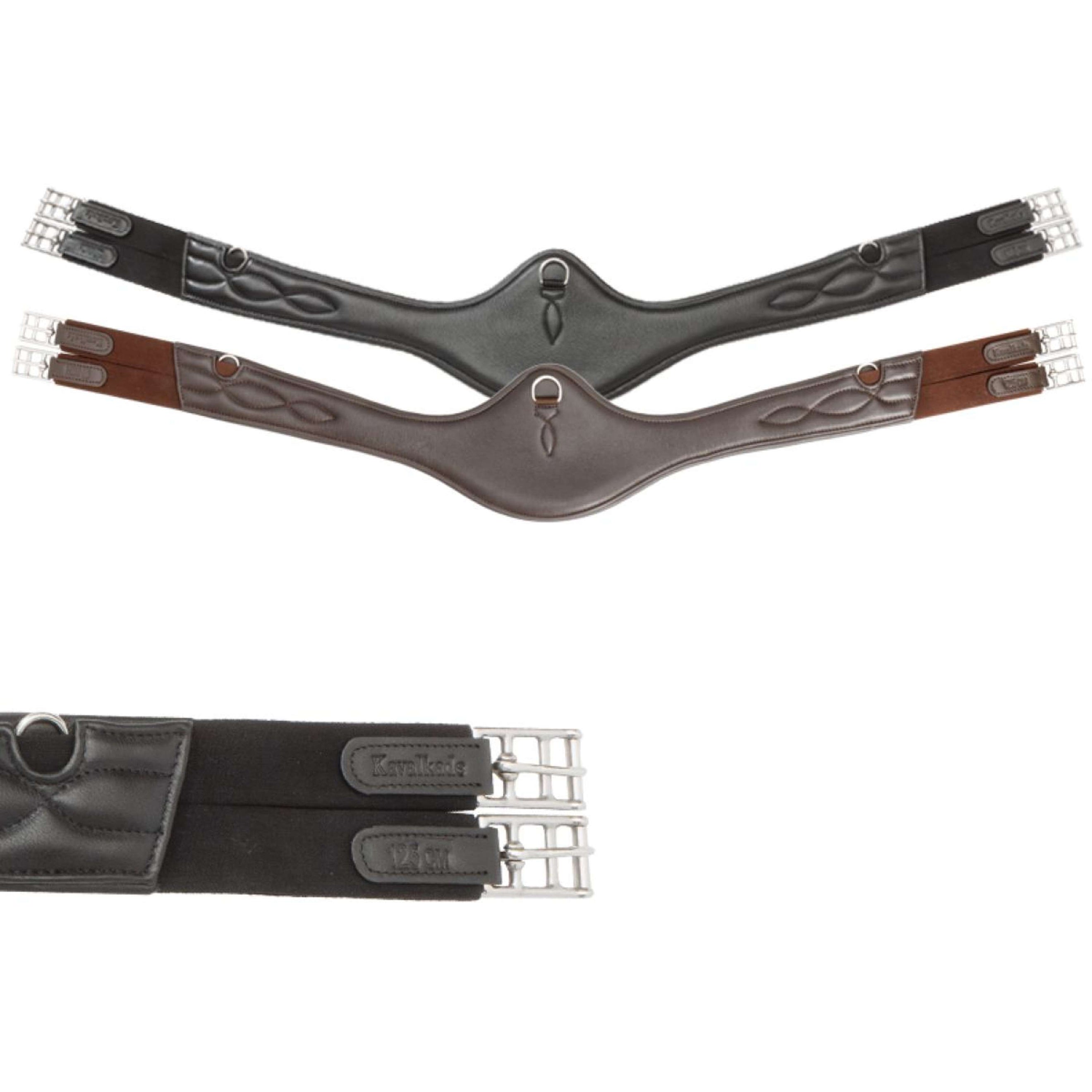 Kavalkade Veelzijdigheidssingel Casper Soft Zwart/Zwart Kavalkade Veelzijdigheidssingel Casper Soft Zwart/Zwart