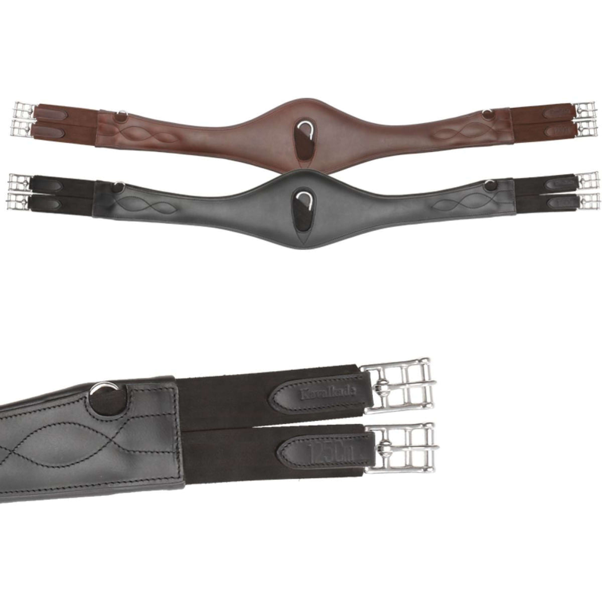 Kavalkade Singel Shape met Elastiek Bruin