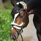 Kavalkade Trenshoofdstel Ivy Lamsvel Bruin