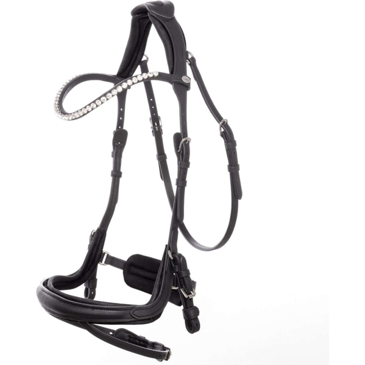 Kavalkade Hoofdstel Caliano Zwart/Zilver