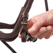 Kavalkade Hoofdstel Caliano Bruin/Brass