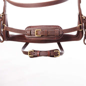 Kavalkade Hoofdstel Caliano Bruin/Brass