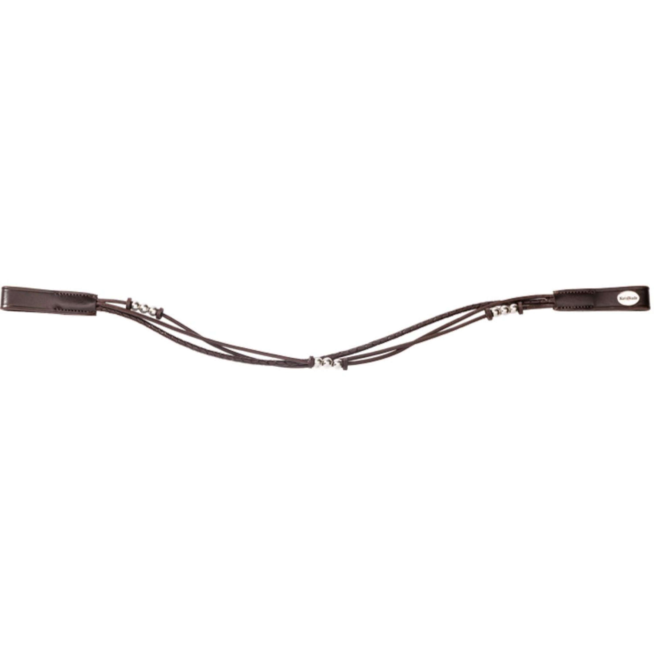 Kavalkade Frontriem Joy Bruin/Zilver