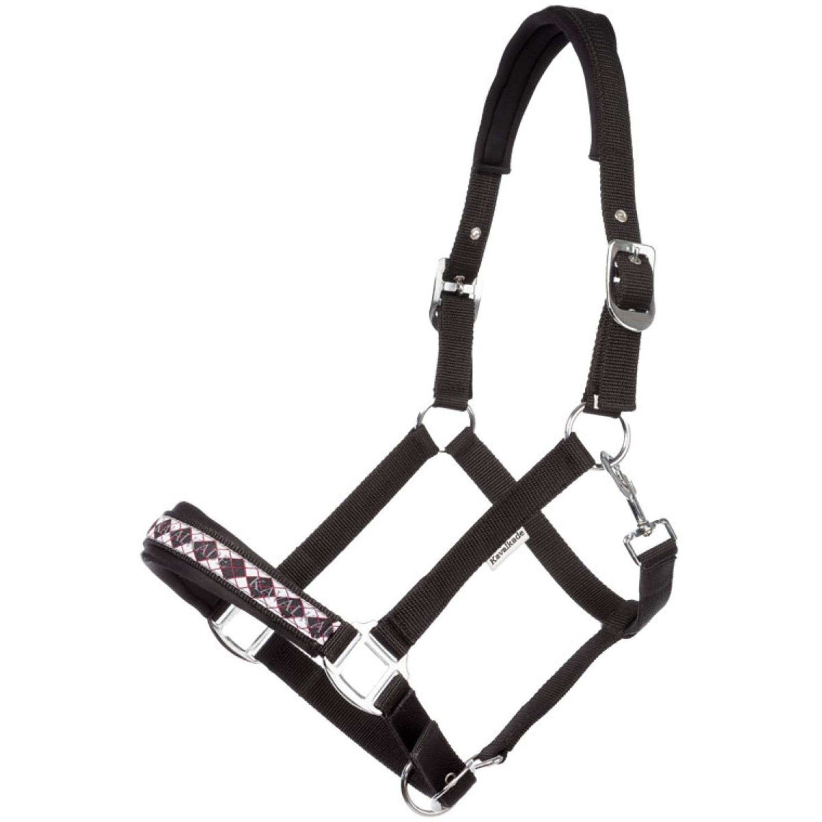 Kavalkade Perlon Halster Perlon Classic Zwart Kavalkade Perlon Halster Perlon Classic Zwart