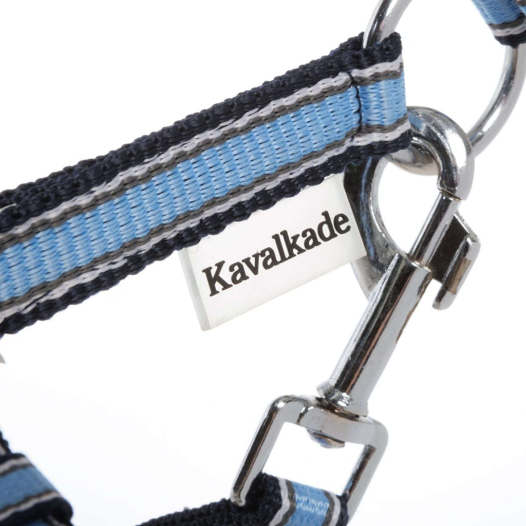 Kavalkade Halster Shorty Petrol/Zwart/Zilver