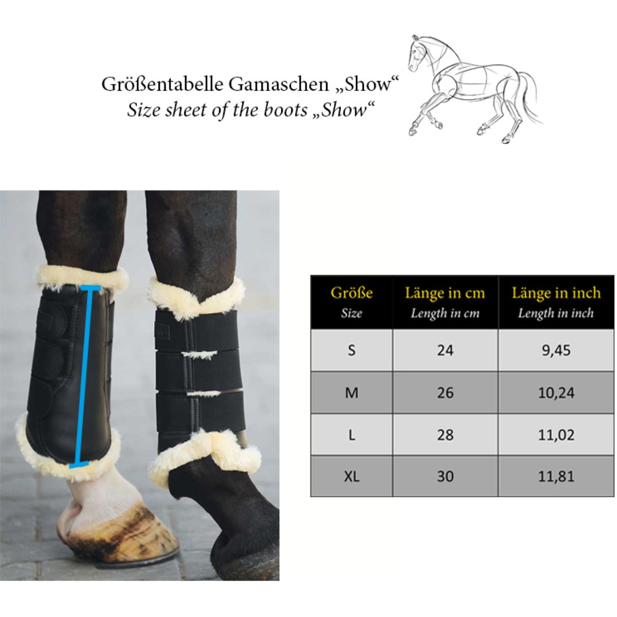 Kavalkade Dressage Boots Show Zwart