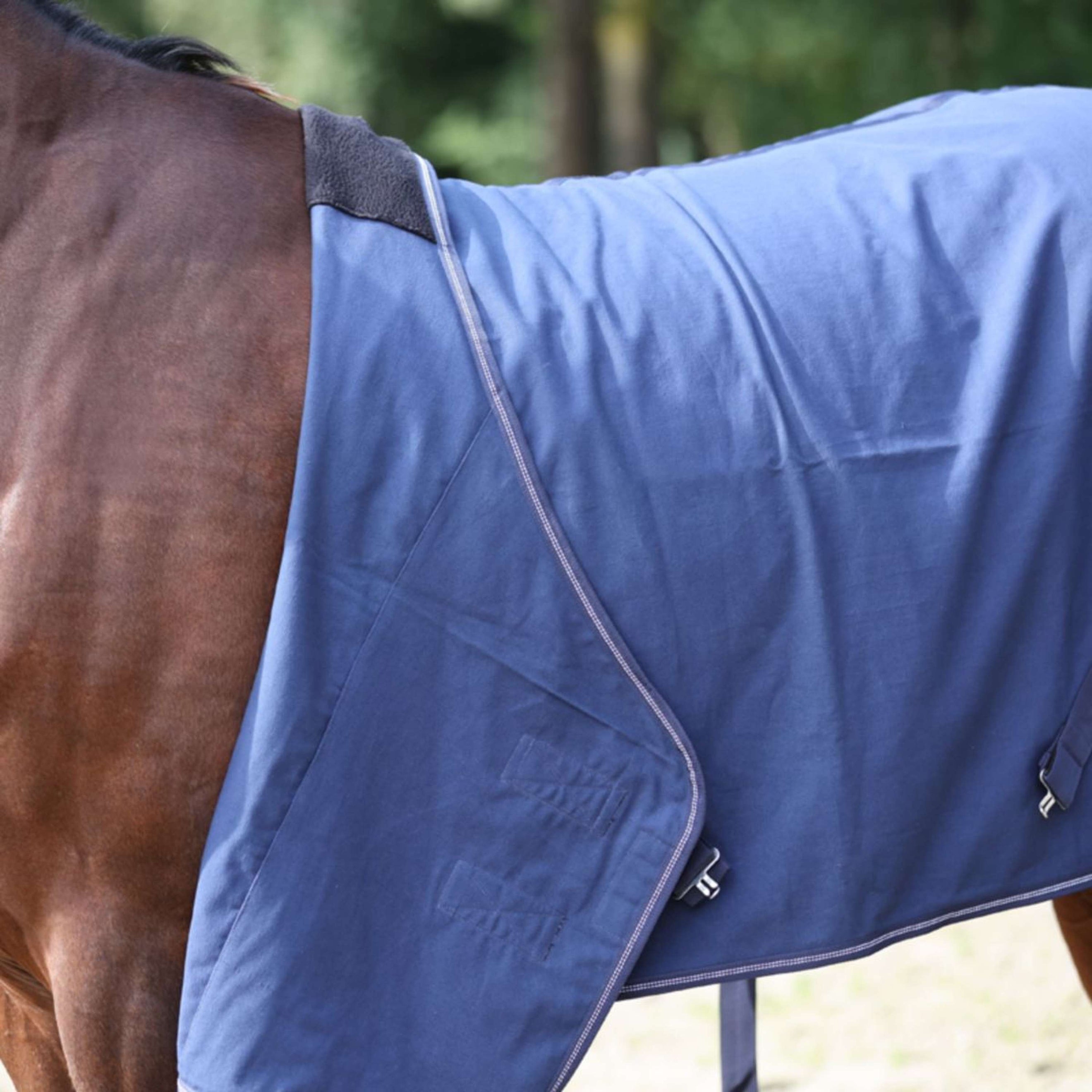 Kavalkade Zomerdeken Cotton Navy