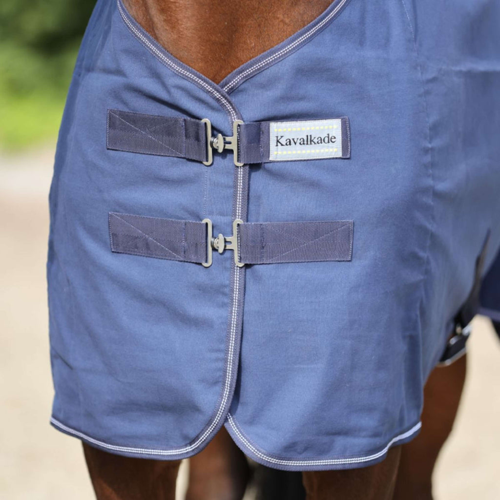 Kavalkade Zomerdeken Cotton Navy