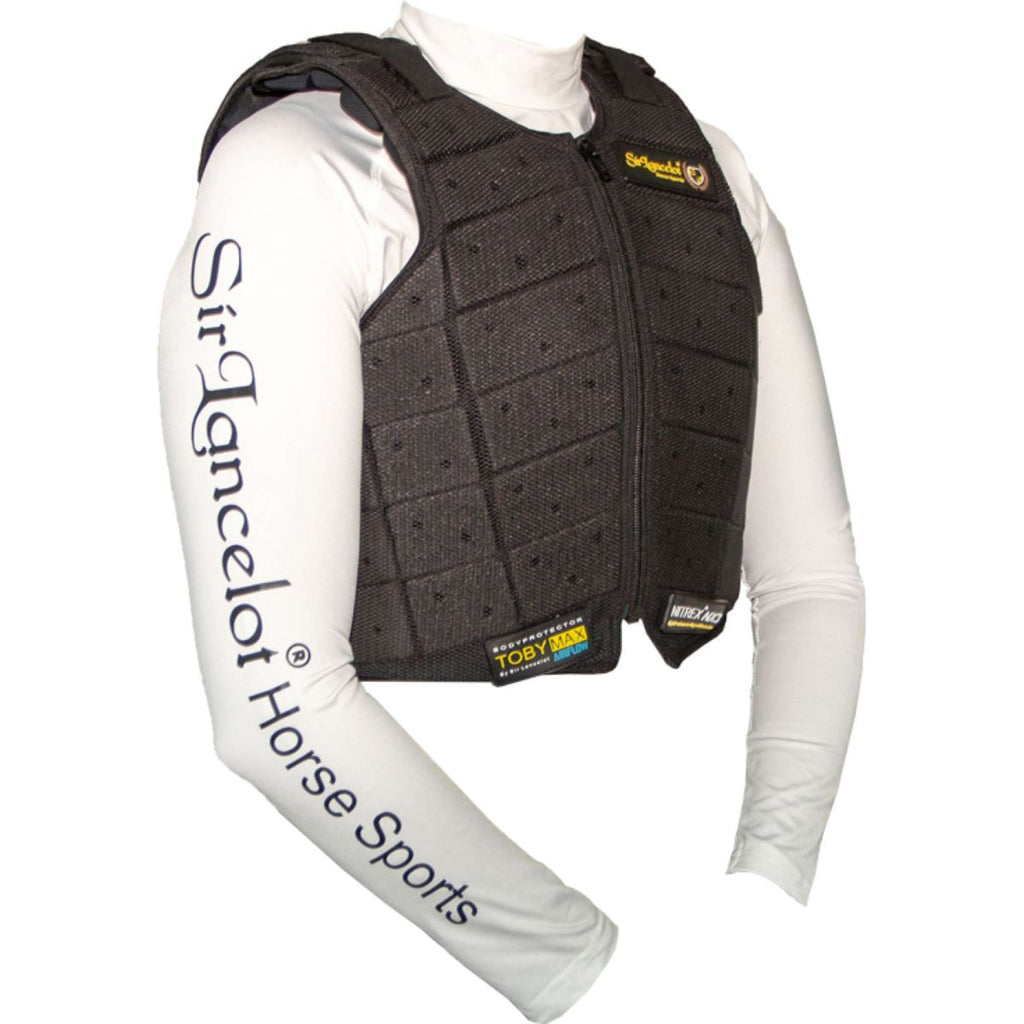 Kavalkade Bodyprotector Toby Max Airflow Summer Zwart