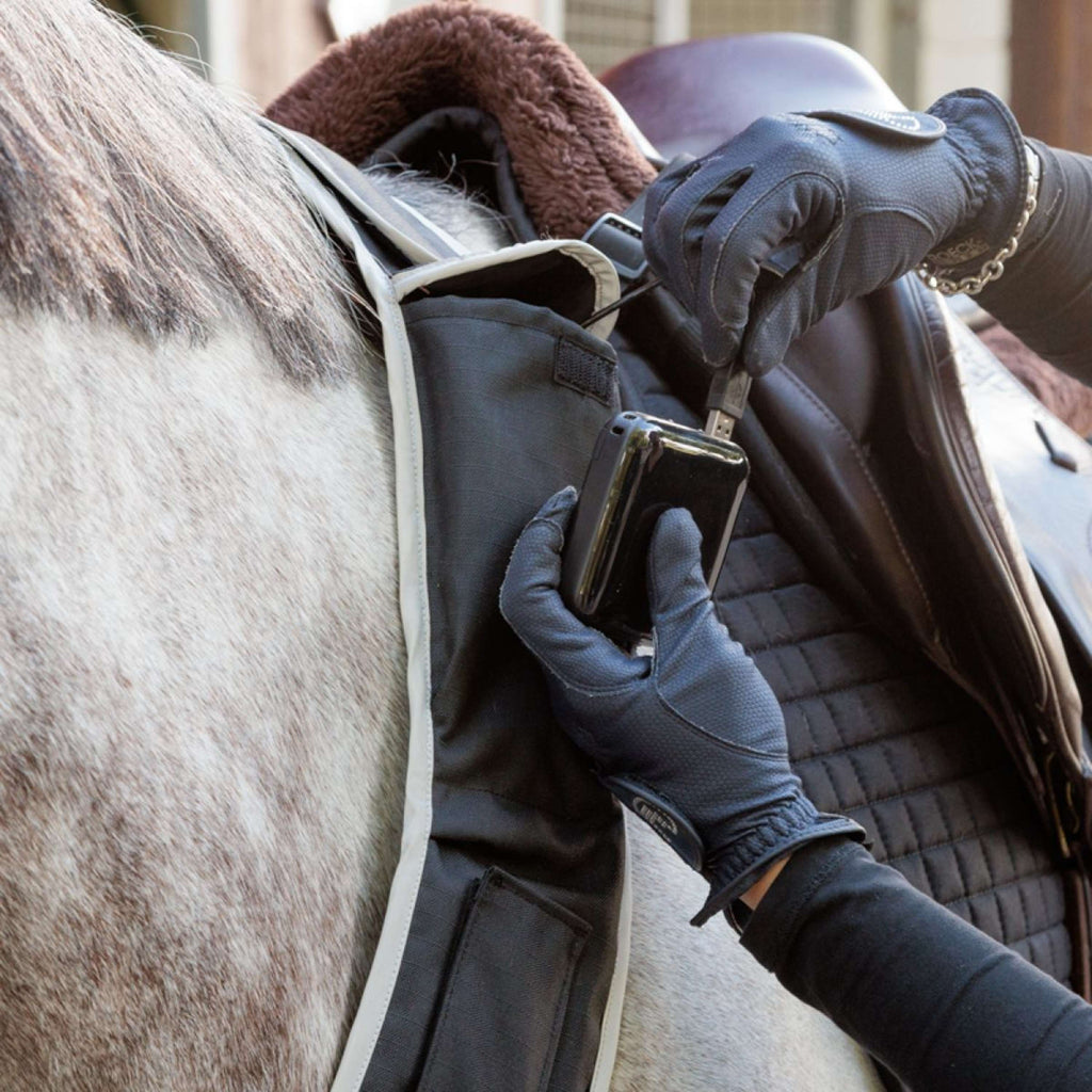 Kavalkade Borsttuig Horselight Zwart/Grijs