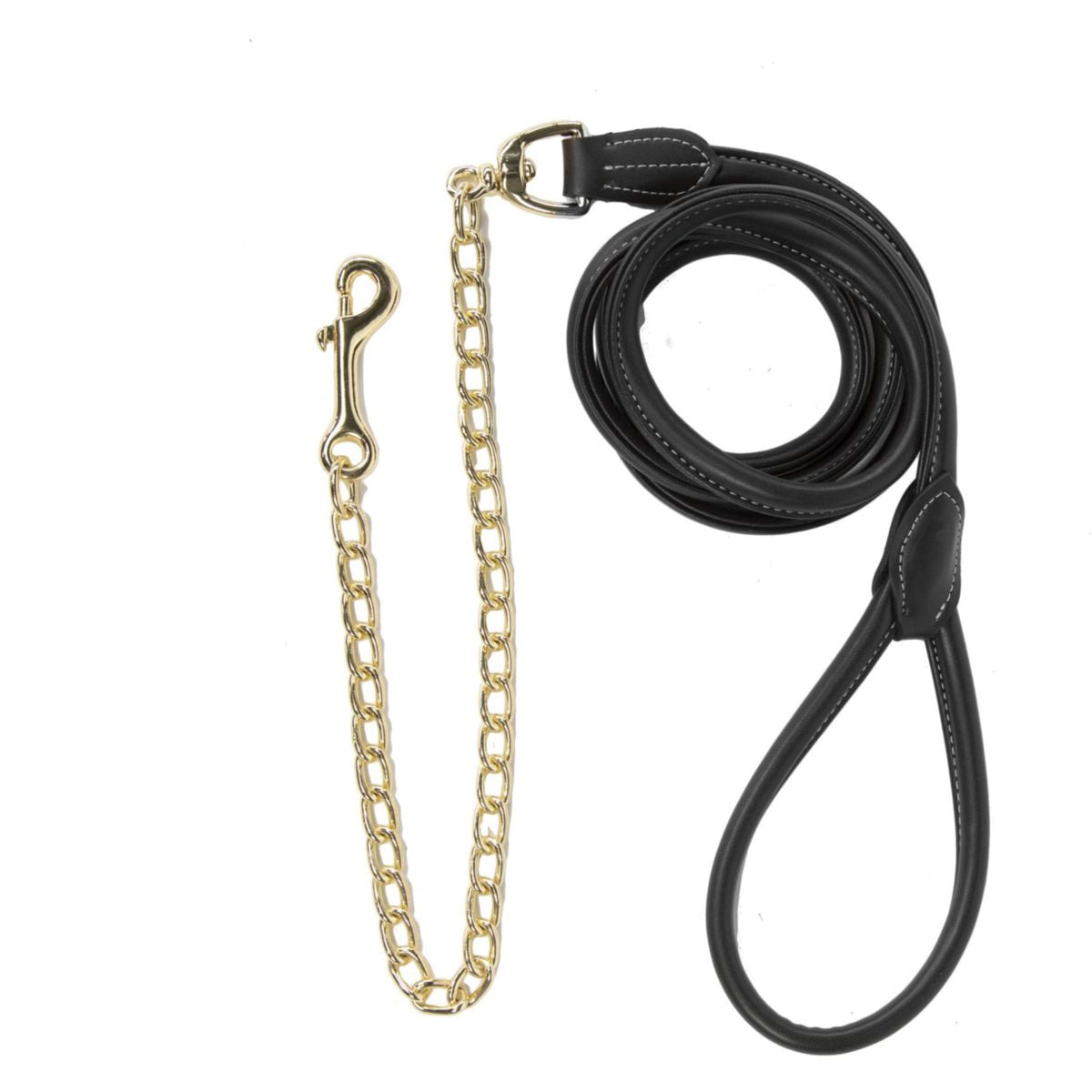 Kentucky Presentatielijn Leather Chain Zwart