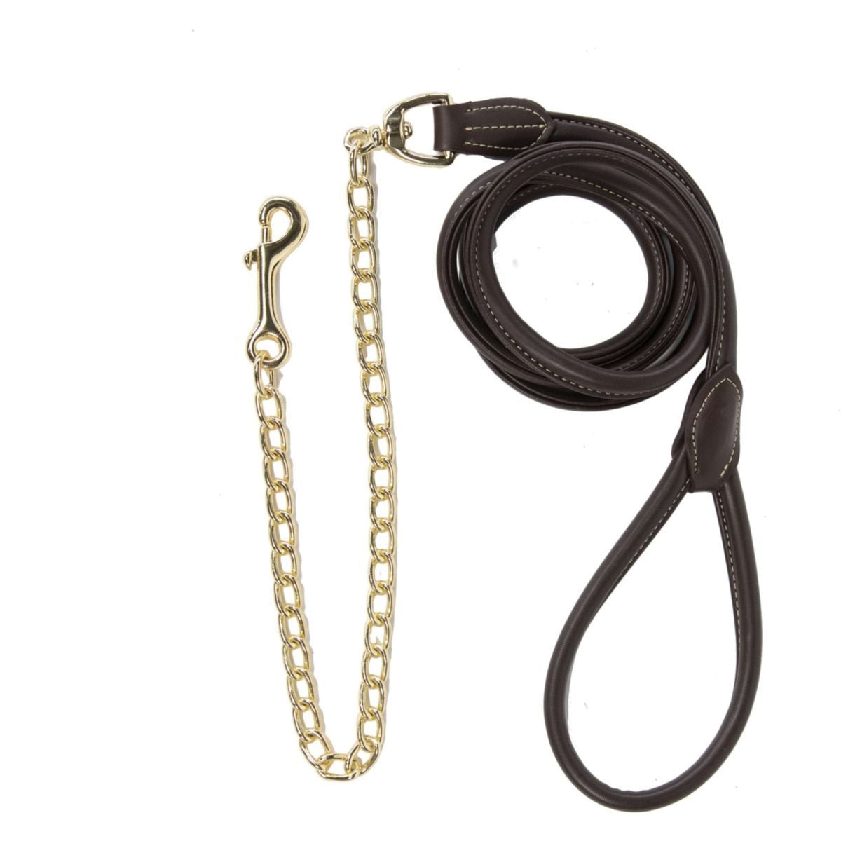 Kentucky Presentatielijn Leather Chain Bruin