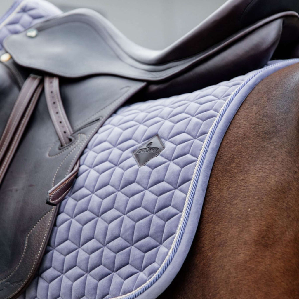 Kentucky Zadeldekje Velvet Dressuur Paars