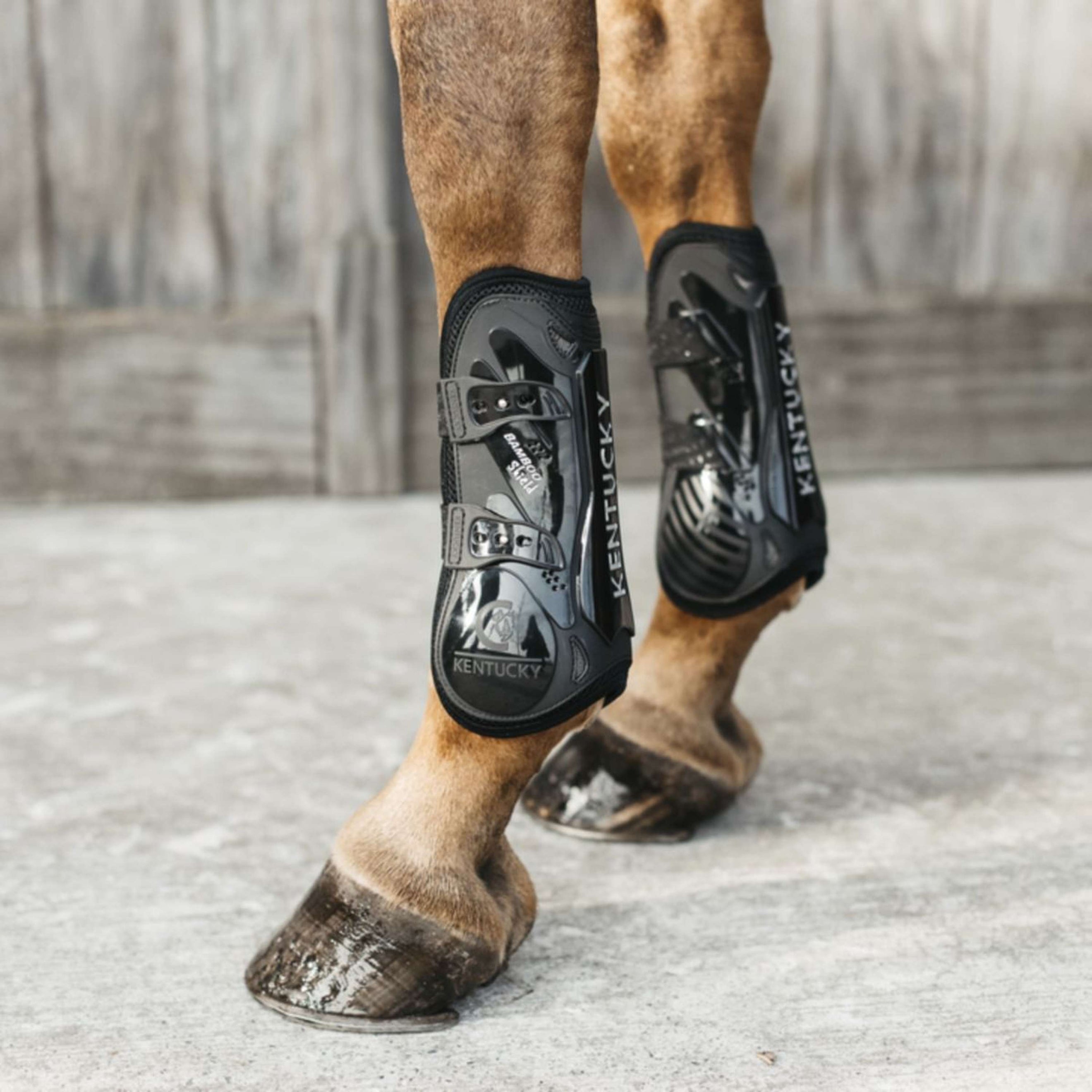 Kentucky Peesbeschermers Bamboo Elastic Zwart