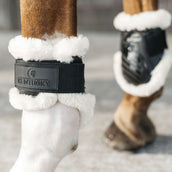 Kentucky Strijklappen Young Horse Vegan Sheepskin Zwart