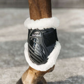 Kentucky Strijklappen Young Horse Vegan Sheepskin Zwart