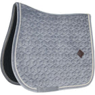 Kentucky Zadeldekje Basic Velvet Springen Grijs