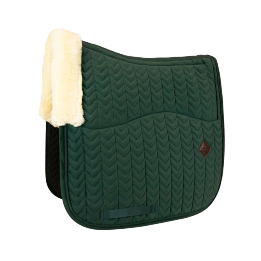 Kentucky Zadeldekje Skin Friendly Velvet Dressuur Pine Green