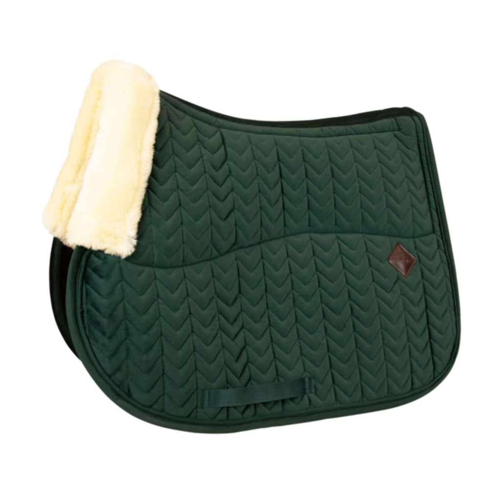 Kentucky Zadeldekje Skin Friendly Velvet Springen Pine Green