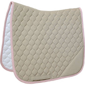 Kentucky Zadeldekje Softshell Onion Quilt Dressuur Beige/Oud Roze
