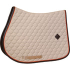 Kentucky Zadeldekje Onion Quilt Leather Neon Springen Beige