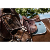 Kentucky Zadeldekje Springen Classic Leer Dusty Blue