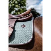 Kentucky Zadeldekje Springen Classic Leer Dusty Green