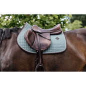 Kentucky Zadeldekje Springen Classic Leer Dusty Green