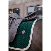 Kentucky Dressuur Zadeldekje Classic Contrast Pine Green