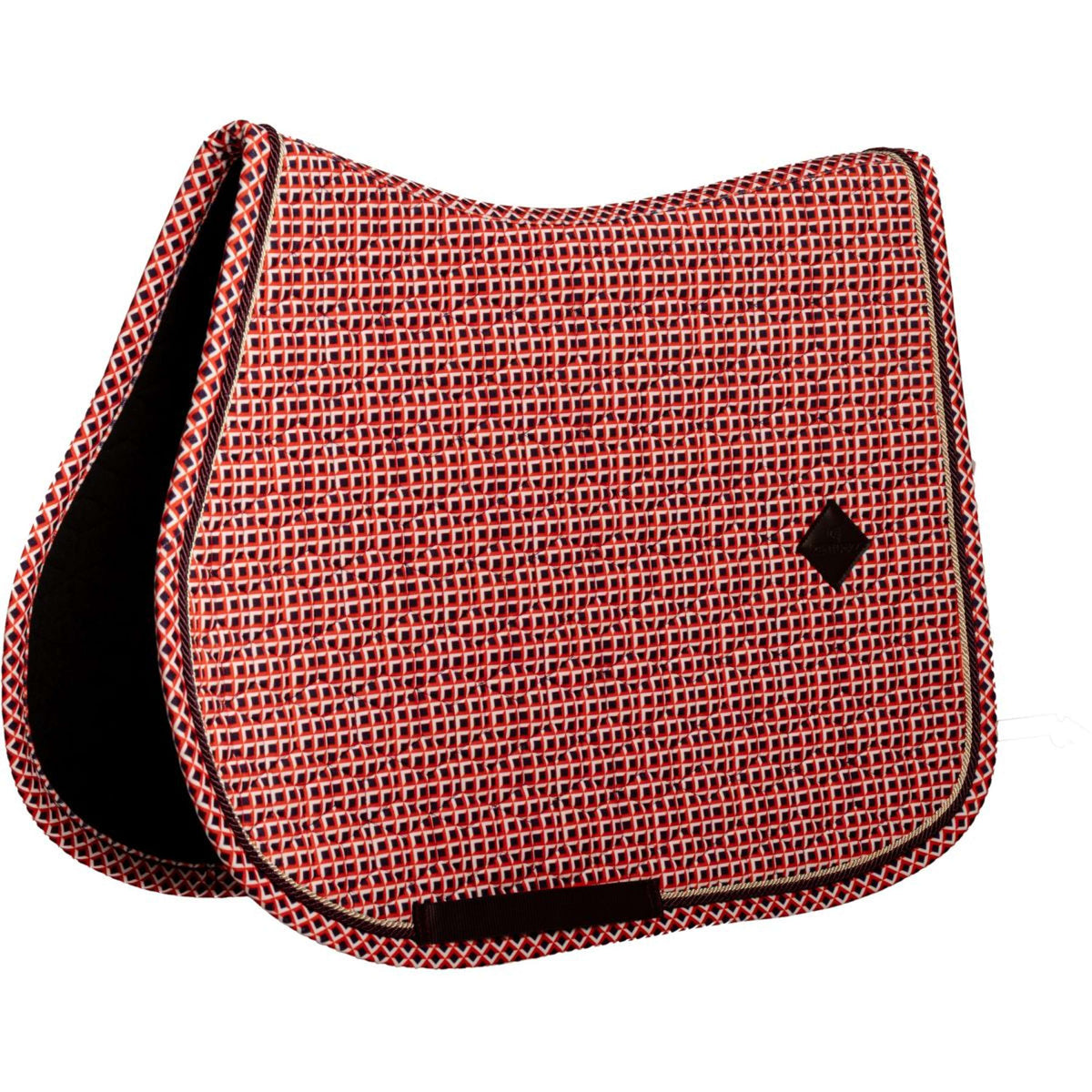 Kentucky Zadeldekje Velvet Check Springen Paars