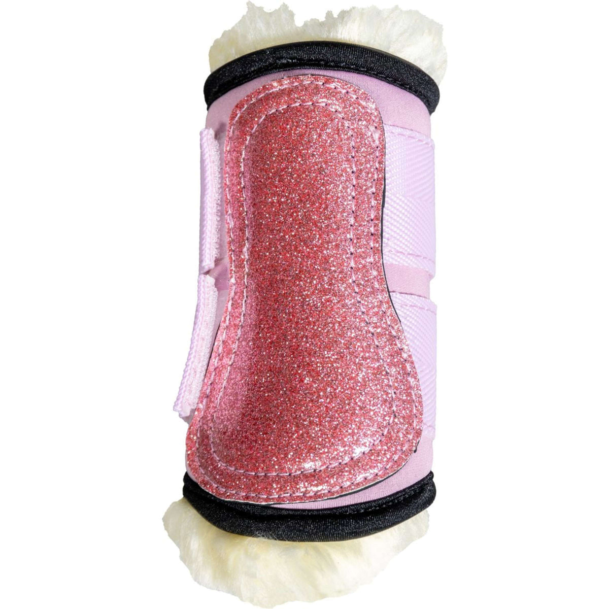 Kentucky Beenbeschermers Sheepskin Glitter Unicorn Oud Roze
