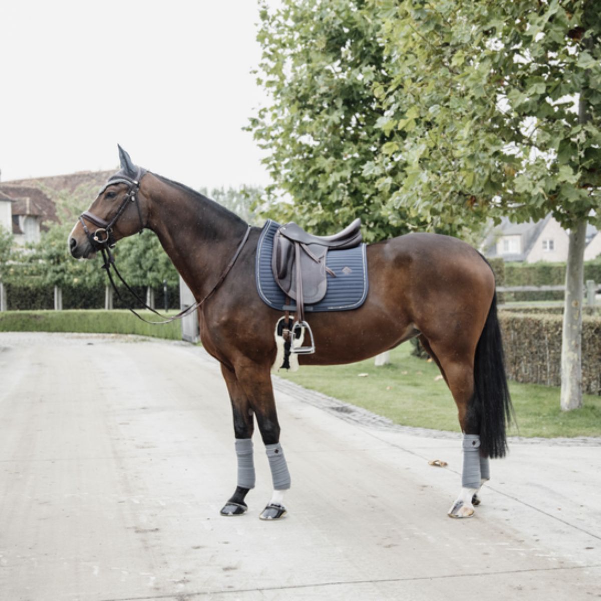 Kentucky Dressuur Zadeldekje Pearls Grey