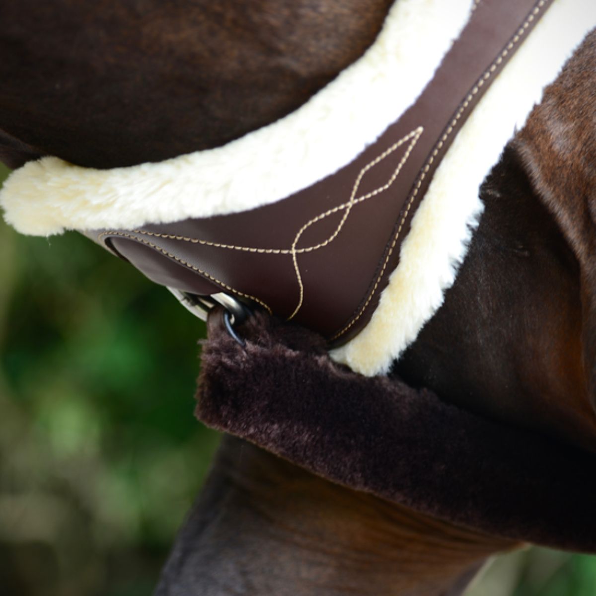 Kentucky Springsingel Sheepskin Anatomic Brown