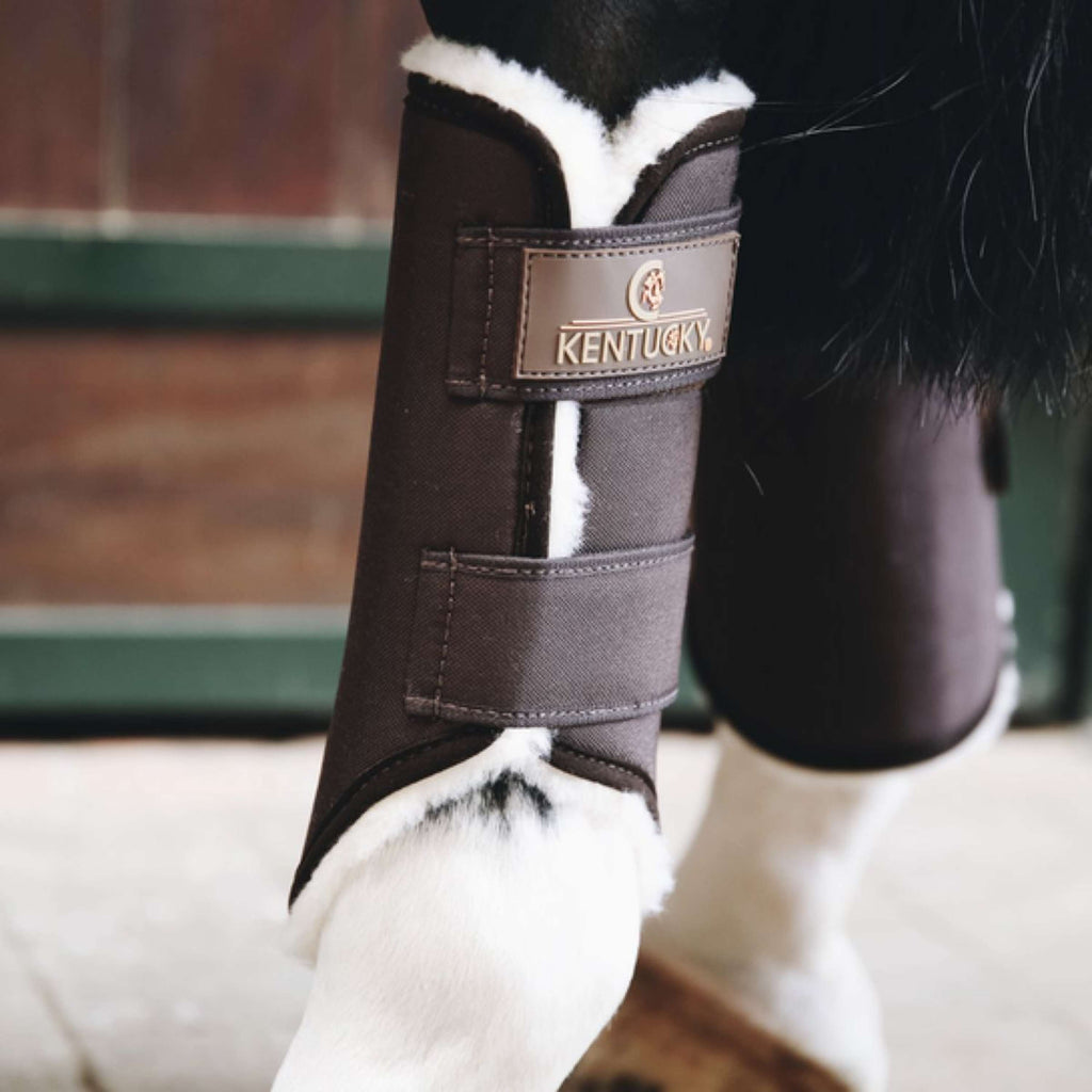 Kentucky Turnout Boots Solimbra Voorbenen Brown