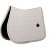 Kentucky Zadeldekje Velvet Pied de Poule Springen Grijs/Wit