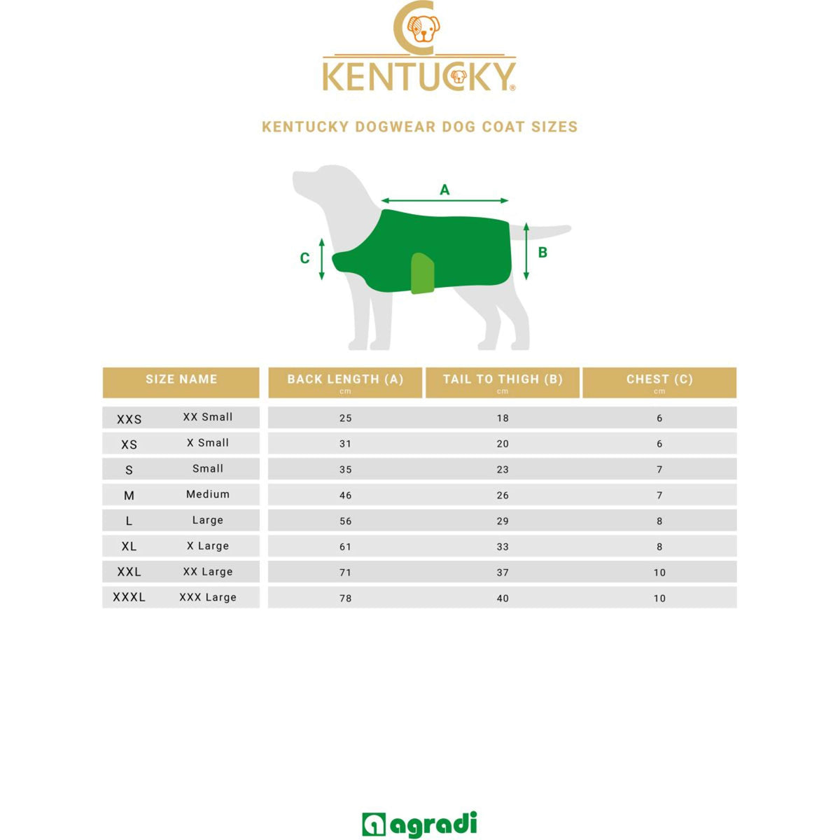 Kentucky Hondenjas Waterproof 160g Koraal