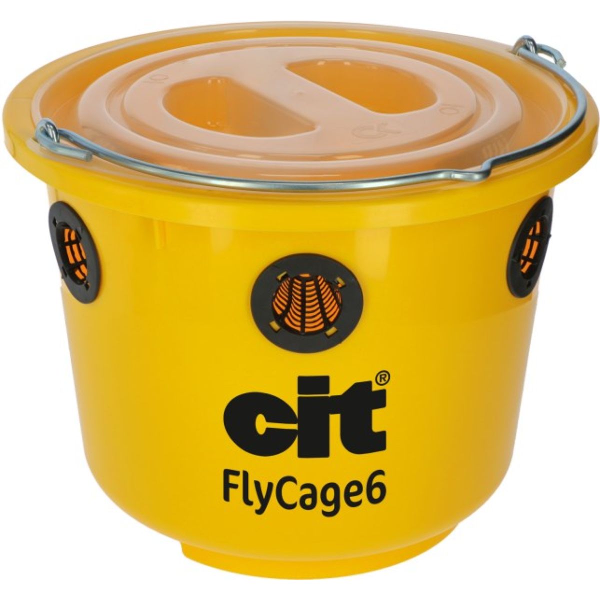 Kerbl Vliegenval Cit FlyCage6 Set Geel