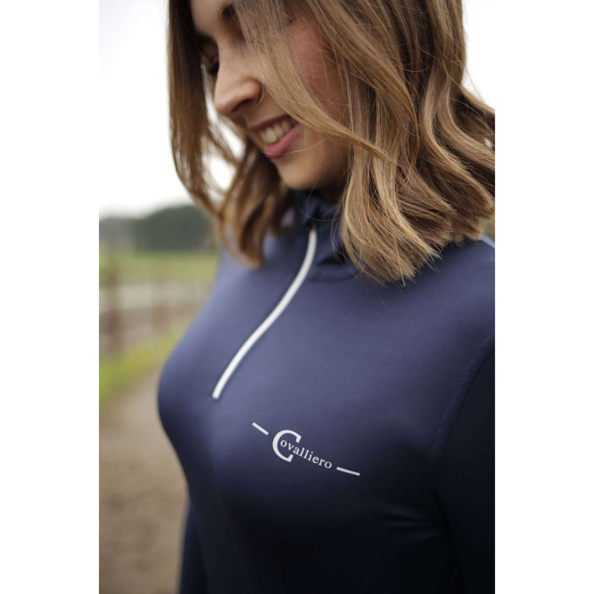 Covalliero Shirt Active Dames Navy