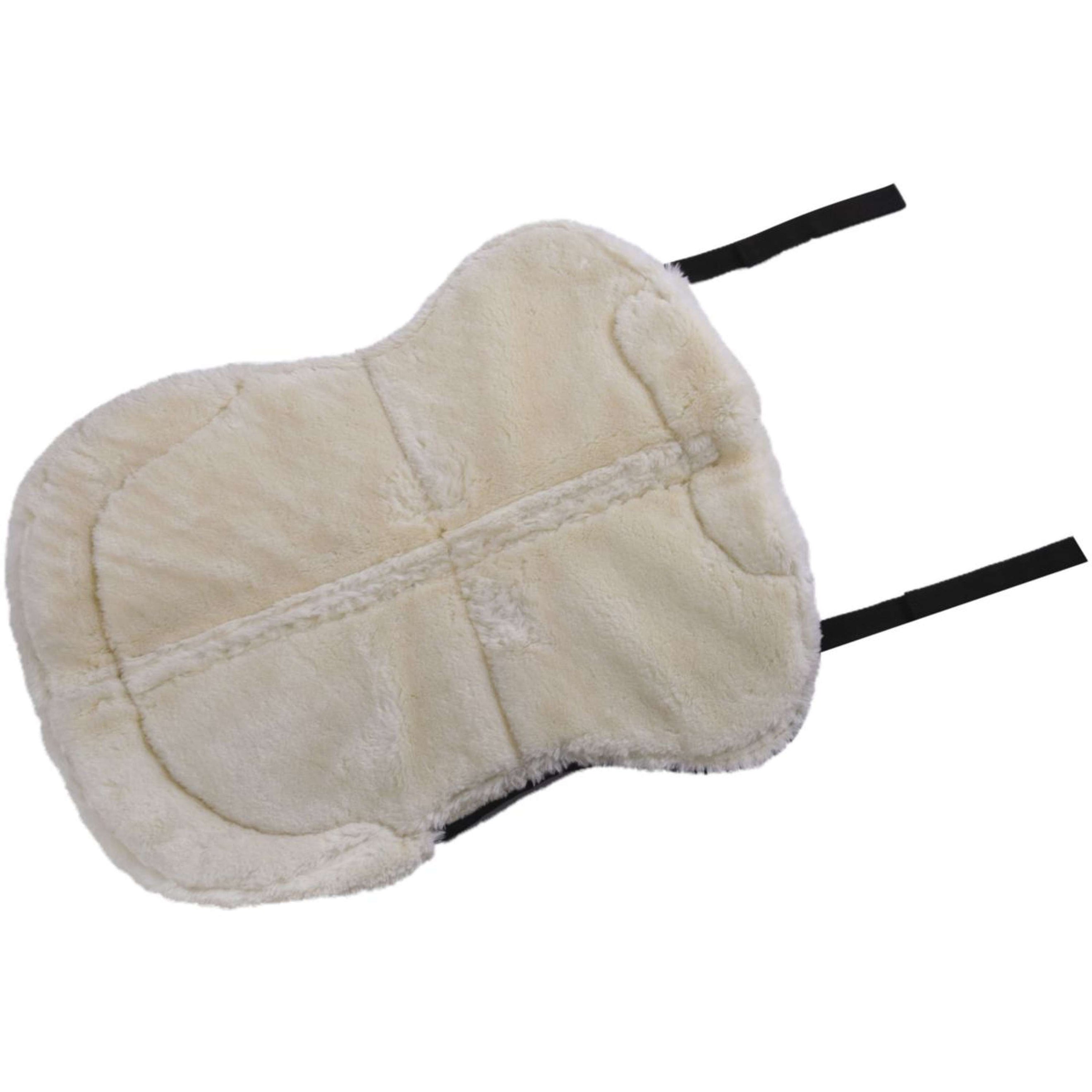 Kerbl Zadelonderlegger Corrective Antislip Nep Bont Zwart Kerbl Zadelonderlegger Corrective Antislip Nep Bont Zwart